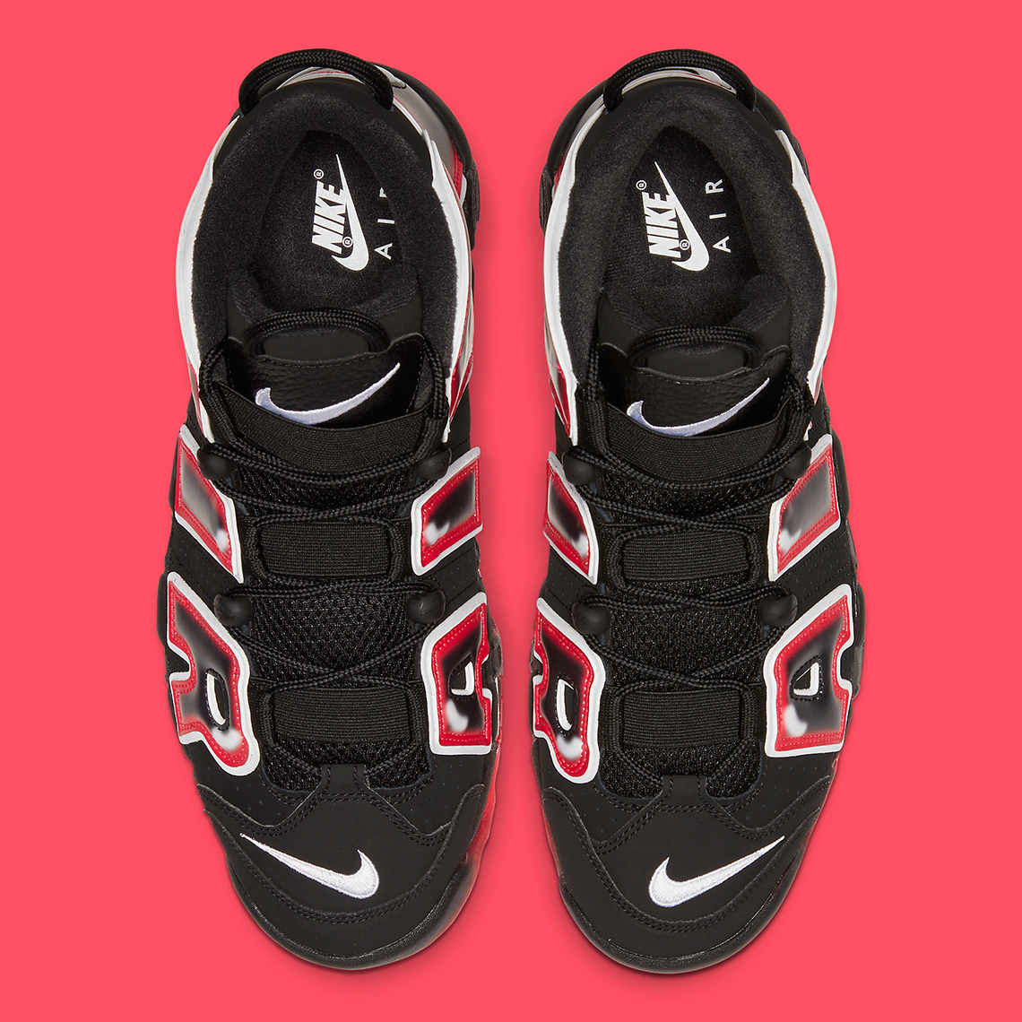 Nike Air More Uptempo Laser Crimson CJ6129-001 Release Date 