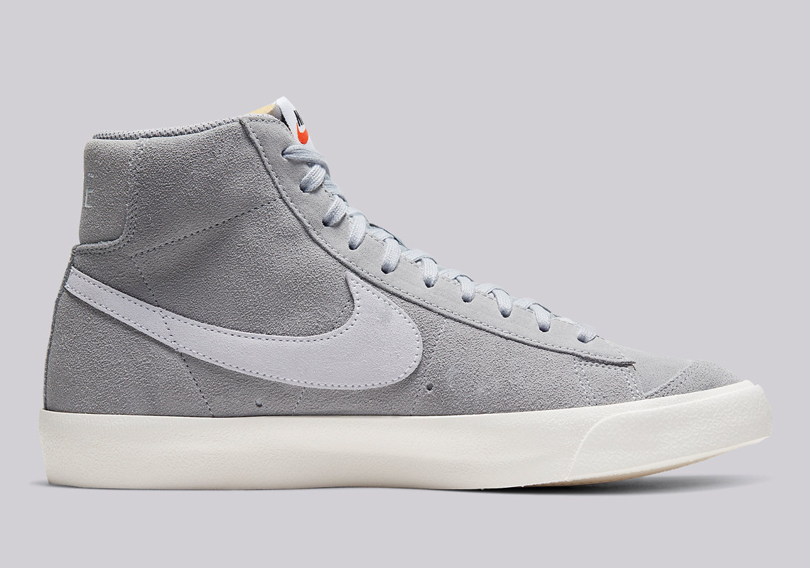 nike blazer mid gris