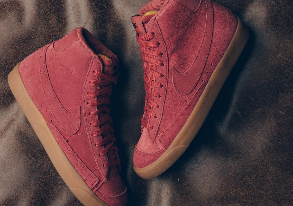 nike blazer mid 77 suede light redwood