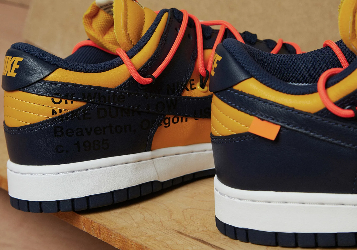 The Cellar Boutique - Brand New Nike Off White Dunk Low Michigan