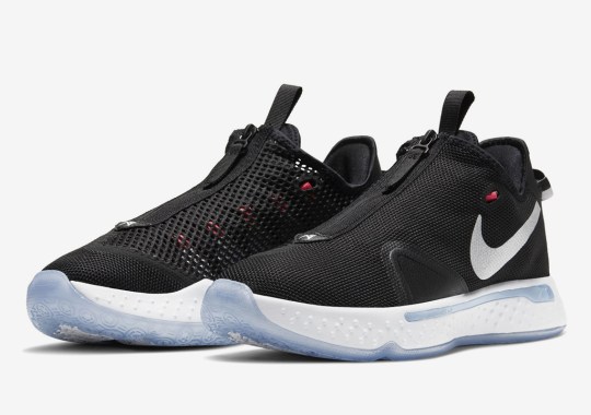 nike pg4 black silver 1