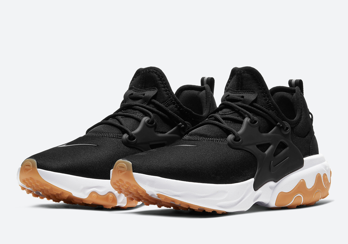 The Nike React Presto Gets A Classic Black And Gum Colorway