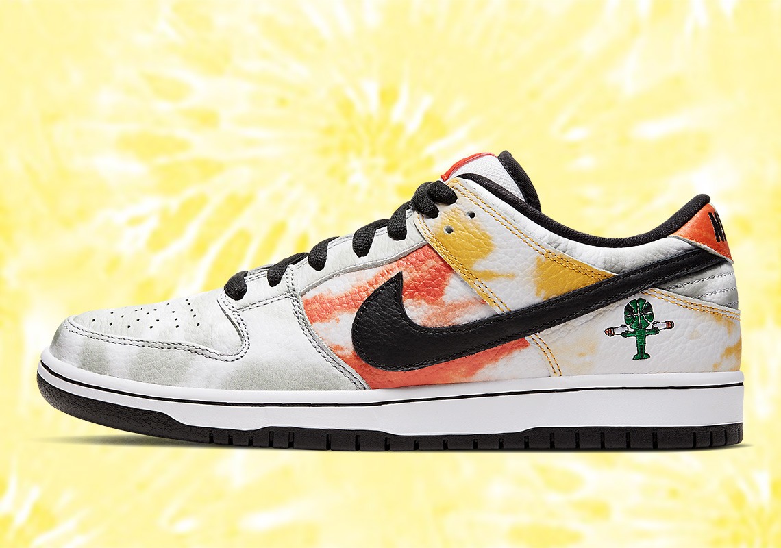 Nike SB Dunk Raygun White Tie-Dye 