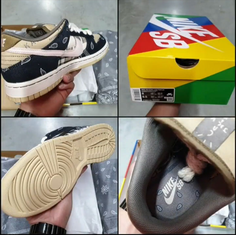 nike sb travis scott box