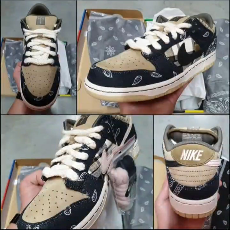 travis scott sb dunk low replicas