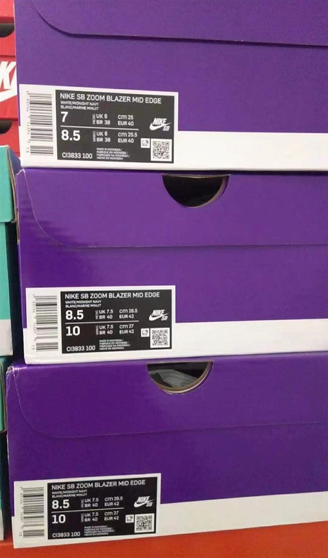 nike sb dunk purple box