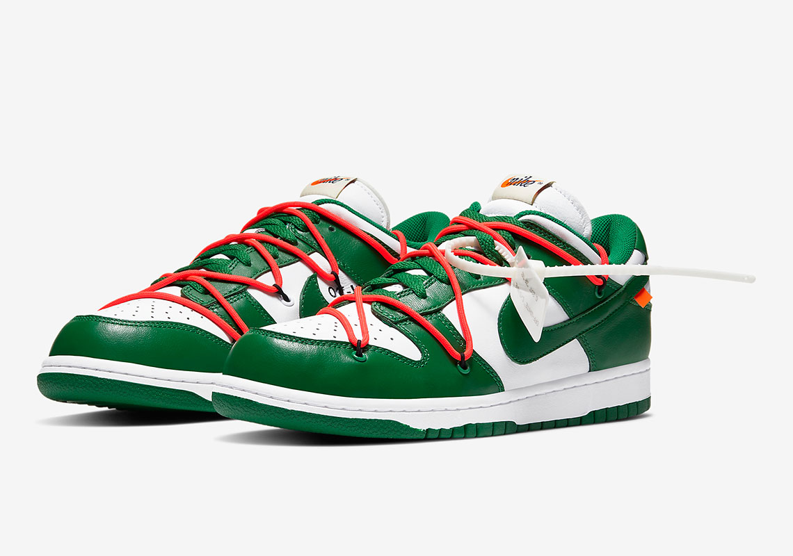 green white dunks