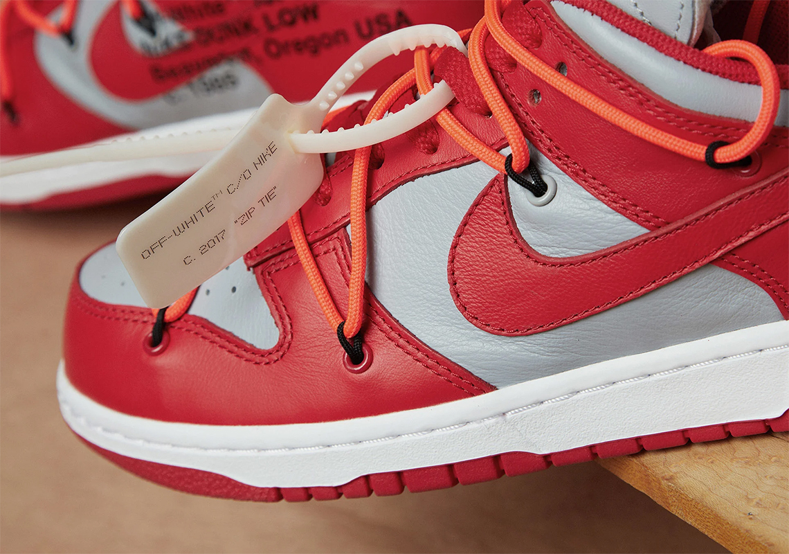 Off White Nike Dunk Low UNLV CT0856-600 | SneakerNews.com