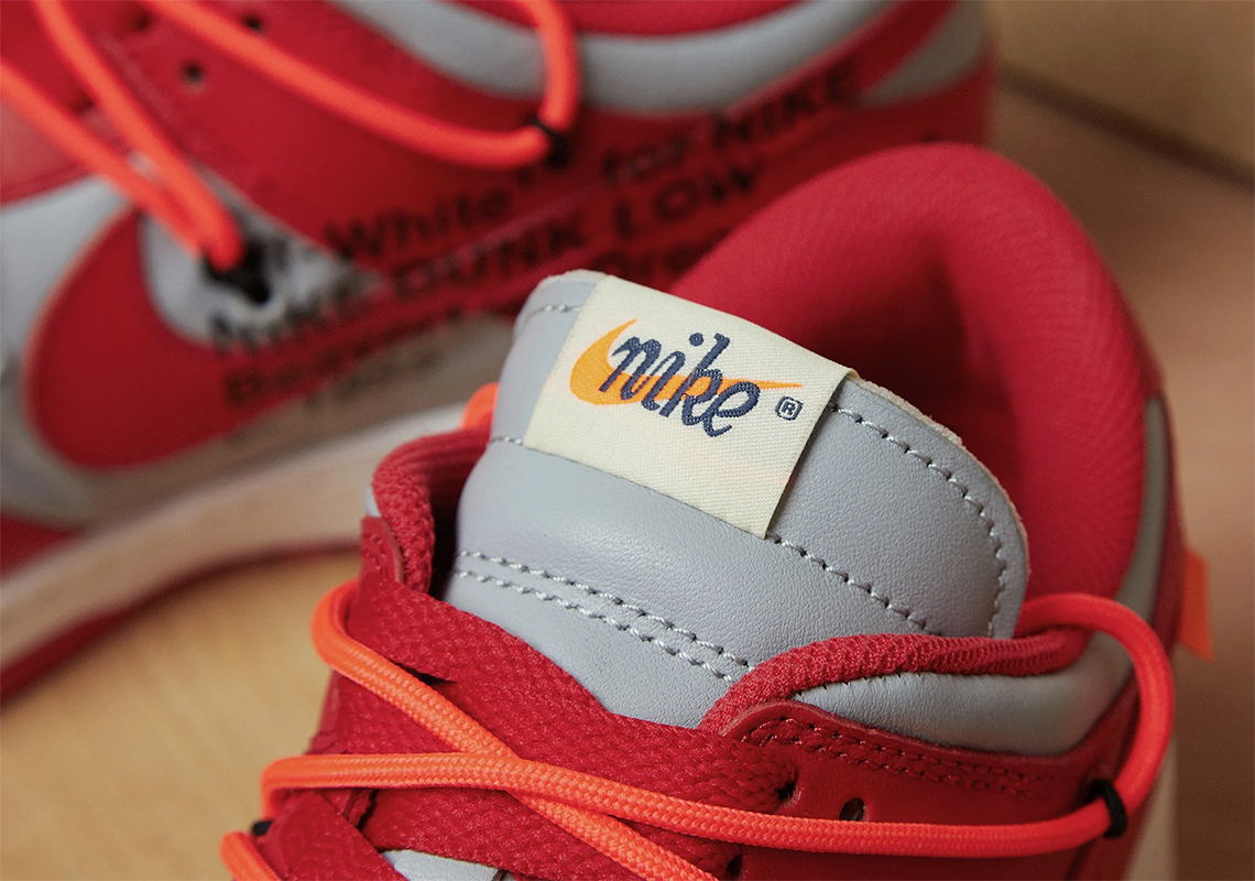 Off White Nike Dunk Low UNLV CT0856-600 | SneakerNews.com