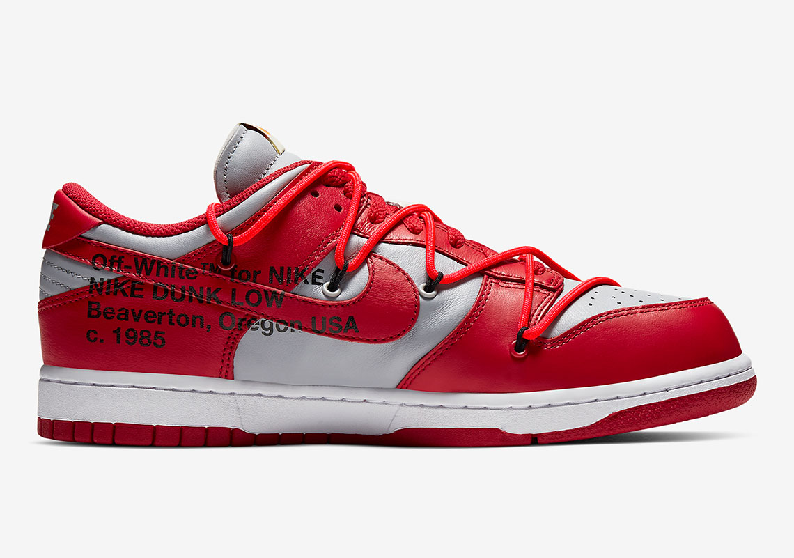 Off White Nike Dunk Low Unlv Ct0856 600 Official Images 1