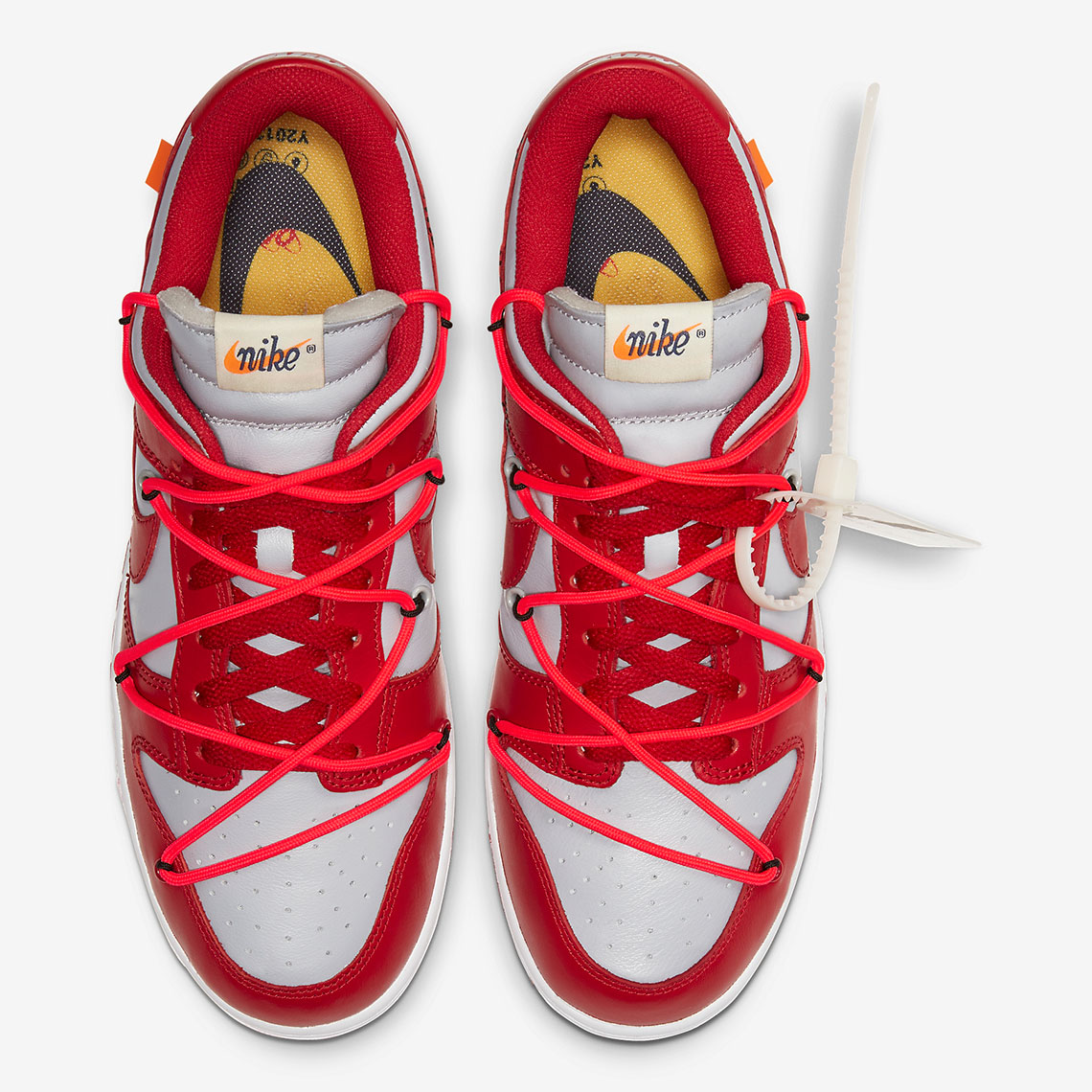 Off White Nike Dunk Low Unlv Ct0856 600 Official Images 5