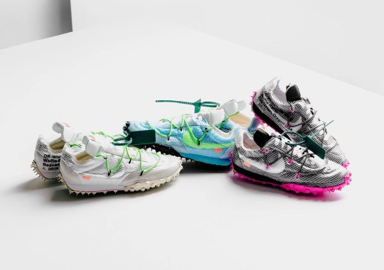The Off-White x Nike Waffle Racer Releases Tomorrow