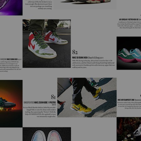 Sneaker News 100: The Best Shoes Of The Decade