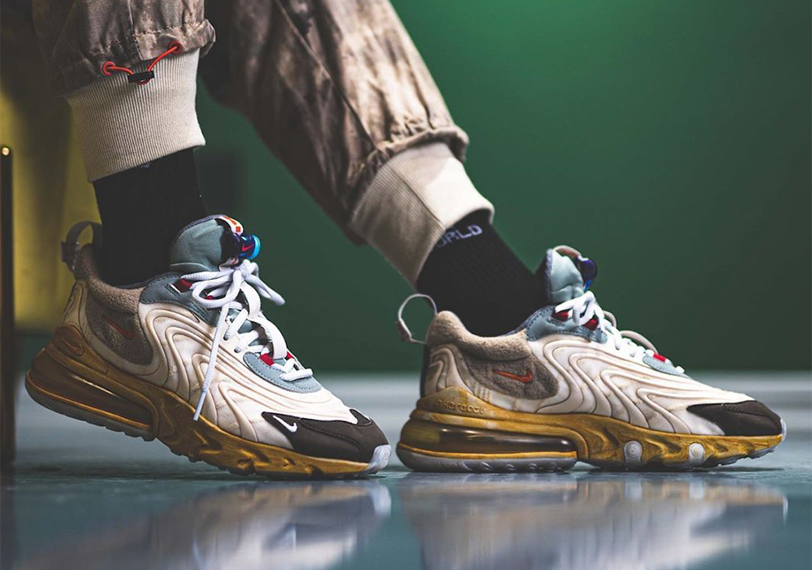 Travis Scott x Nike Air Max 270 React Set To Release In March 2020
