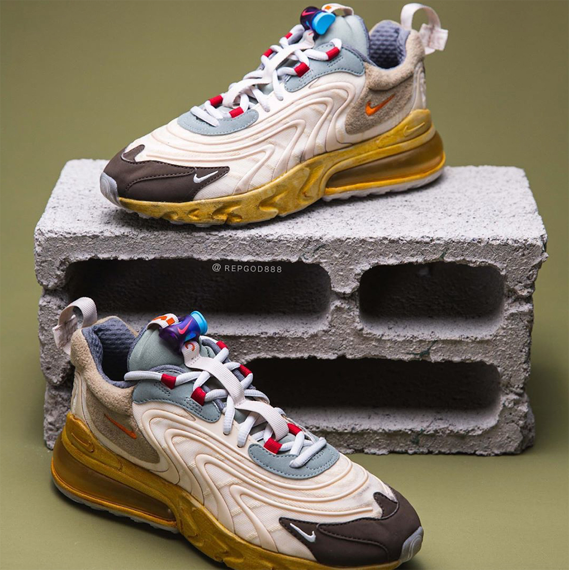 Travis Scott x Nike Air Max 270 React Set To Release In March 2020