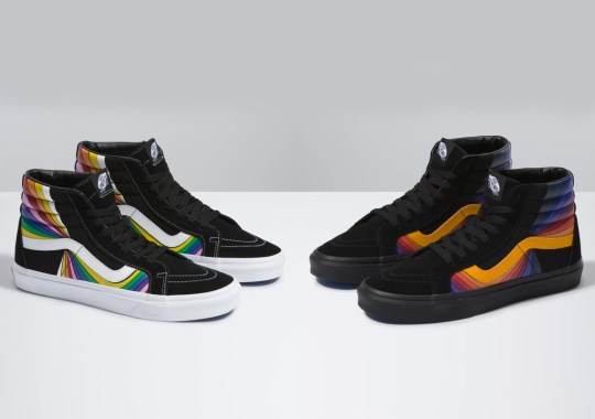 The Vans Sk8-Hi “Refract Pack” Features Psychedelic Side Stripe Detailing