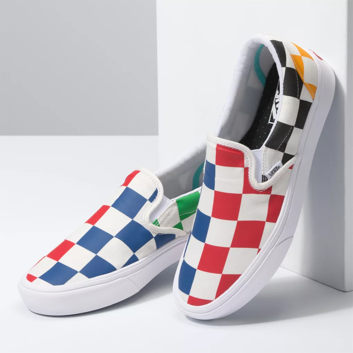 Vans Half Big Checker ComfyCush Slip On Multicolor | SneakerNews.com
