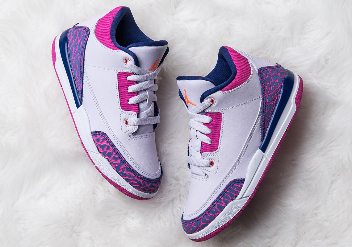 Air Jordan 3 GS Racer Pink 441140-500 