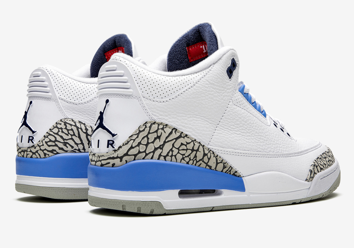 Jordan 3 sale unc release date