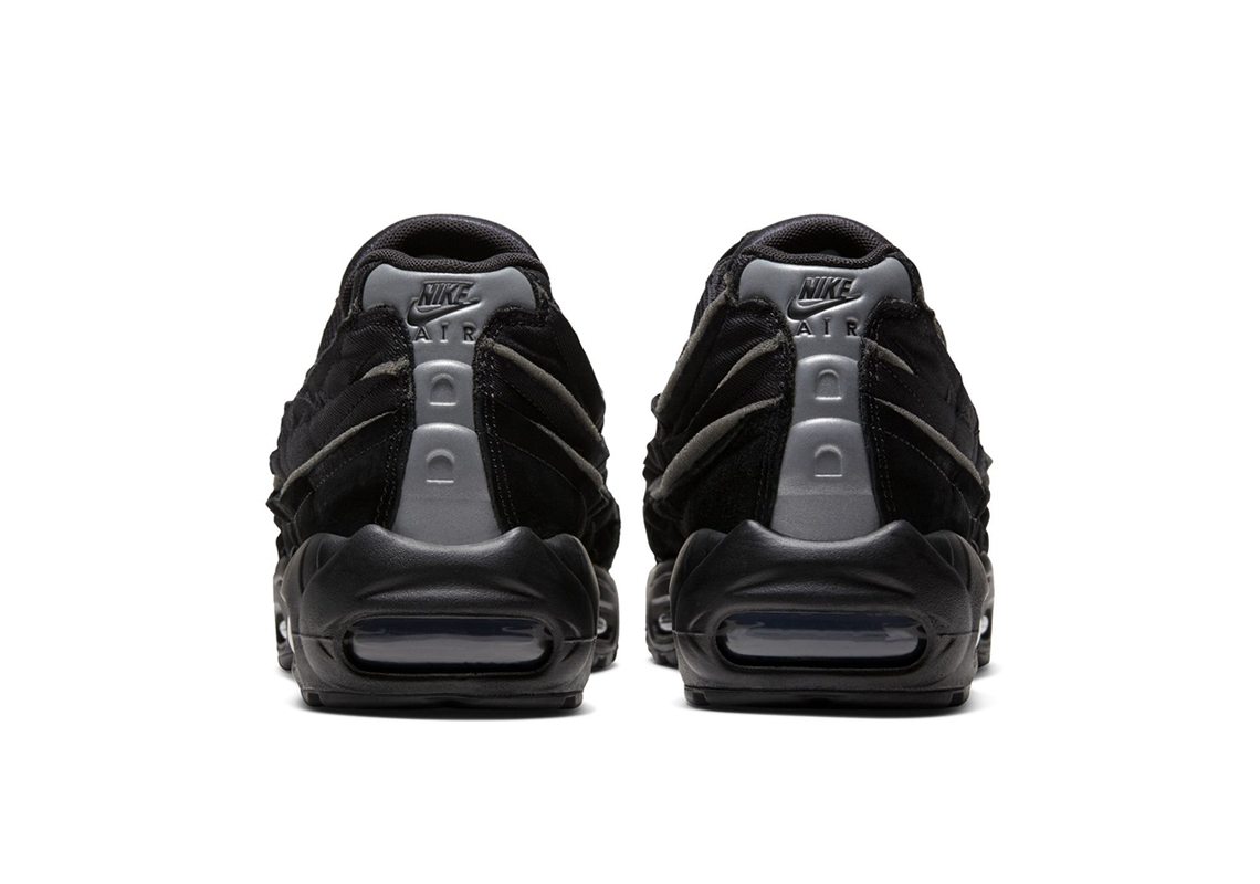 Comme Des Garcons Nike Air Max 95 Black 6