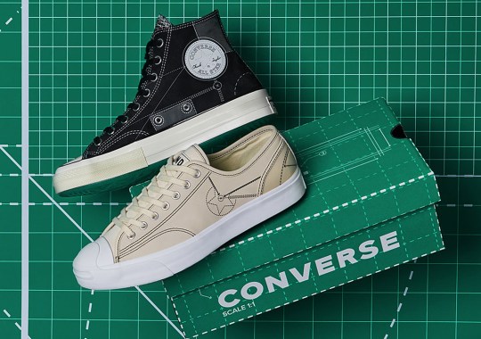 END Turns The Converse Chuck 70 And Jack Purcell Into Pieces Of Architecture With Their “Blueprint” Pack