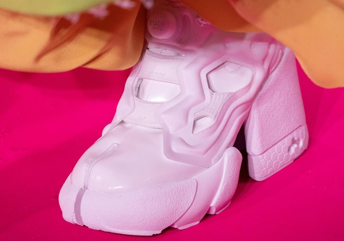 pink margiela sneakers