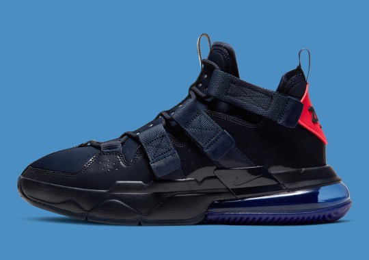The Nike Air Edge 270 Gets Patent Leather Navy Uppers