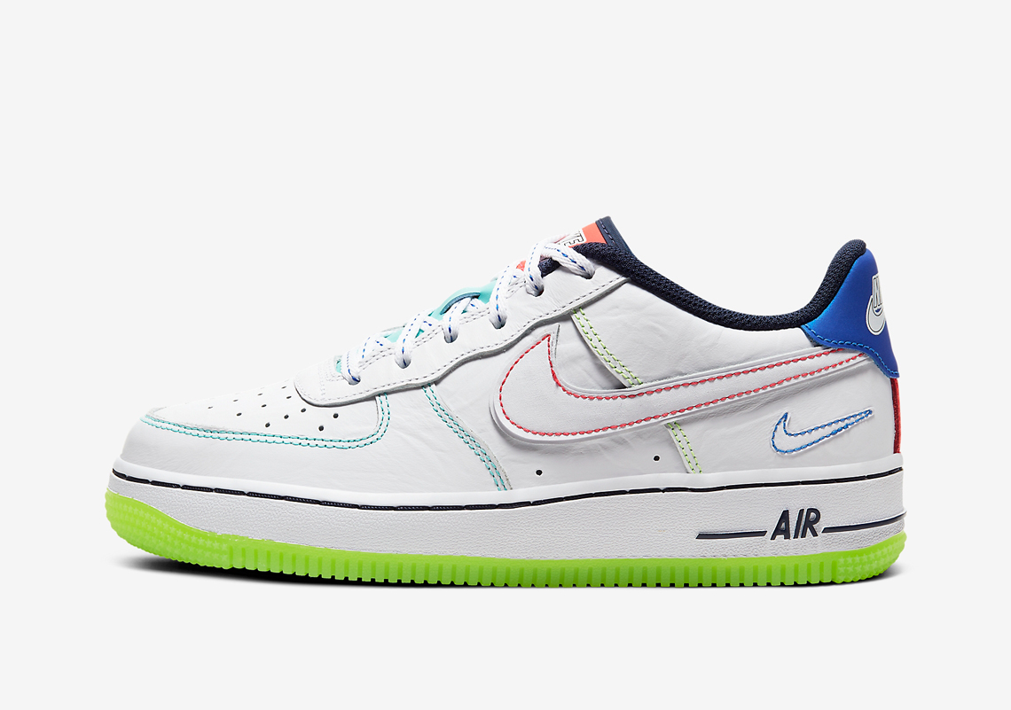 Nike Adds A New Mini Swoosh To This Air Force 1 For Kids