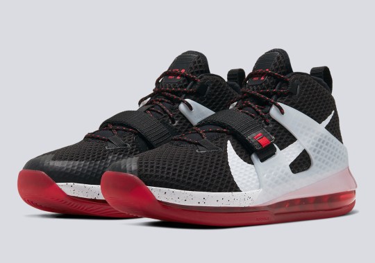 The Nike Air Force Max II Gets A Classic Black, Red, And White Mix