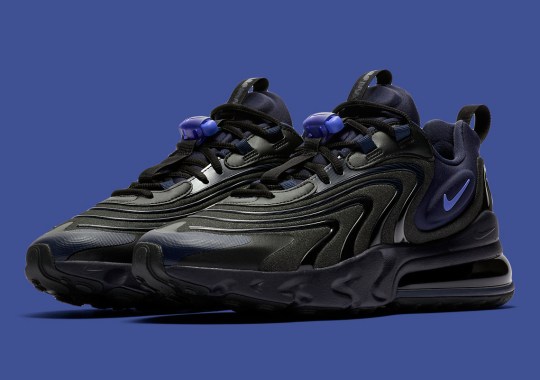 The Nike Air Max 270 React ENG Revealed In Black And Sapphire