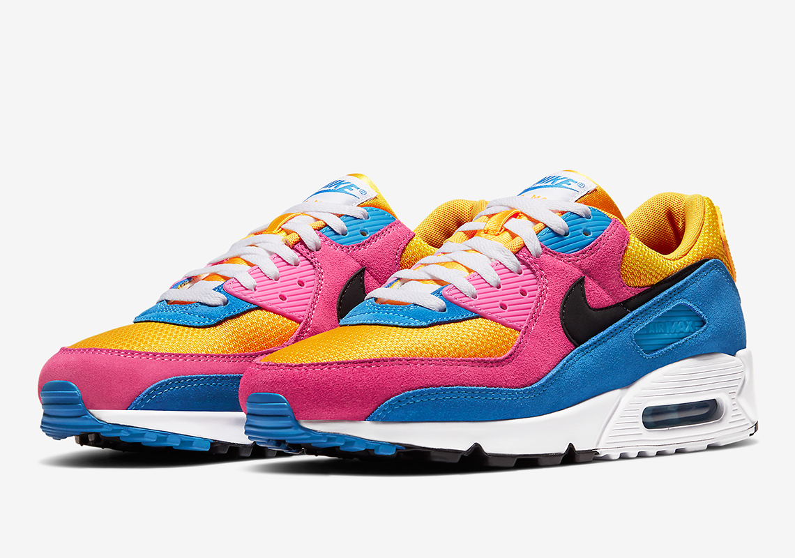 The Nike Air Max 90 Delivers Vibrant Color Blocking In Time For Spring