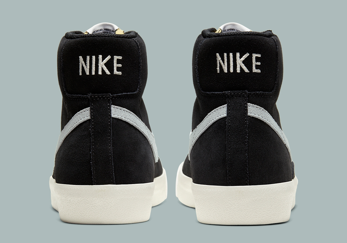 Nike Blazer Mid '77 Black Suede CW2371-001 | SneakerNews.com