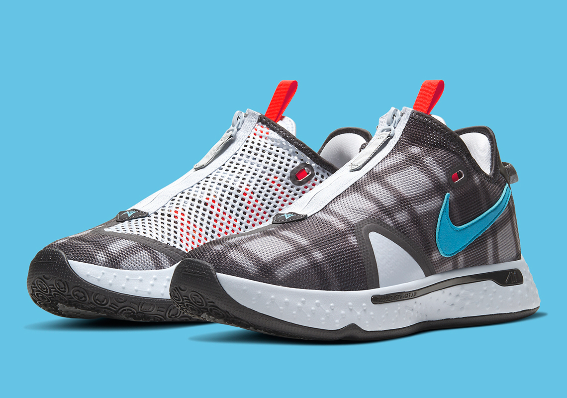 The Nike PG 4 In “Football Grey” Plaid Releases On February 7th