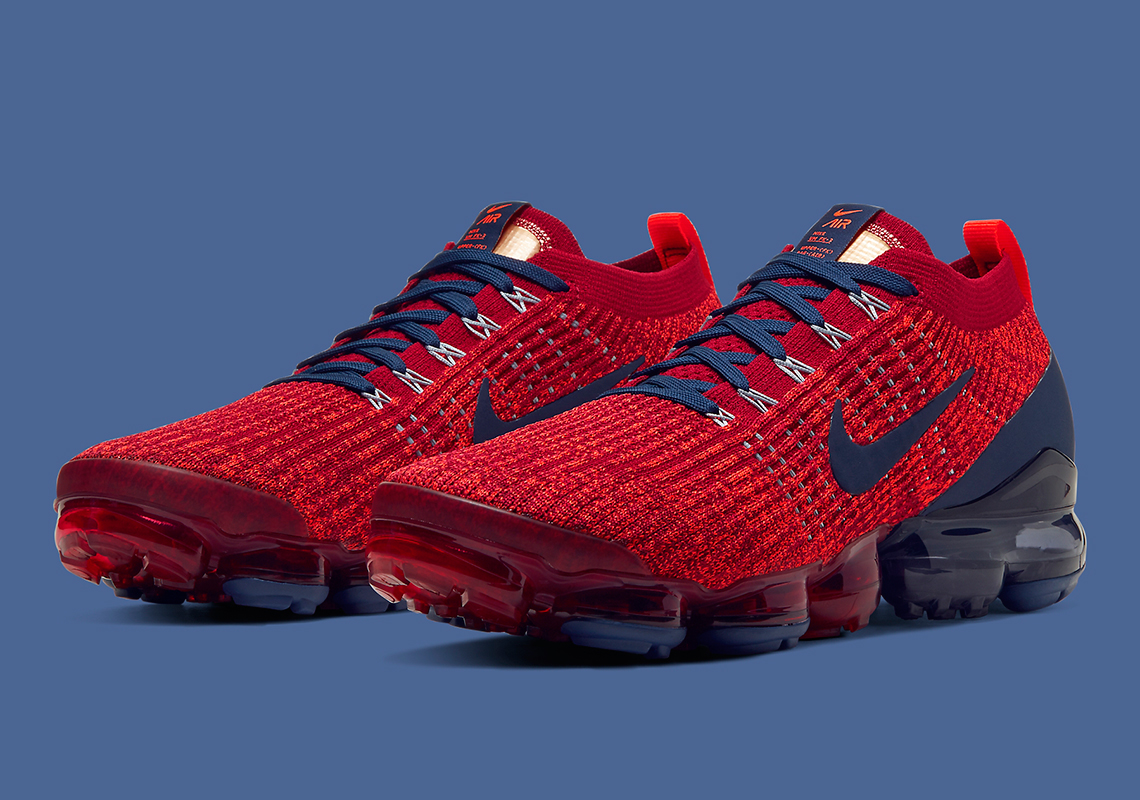 Nike Vapormax Flyknit 3 Noble Red 
