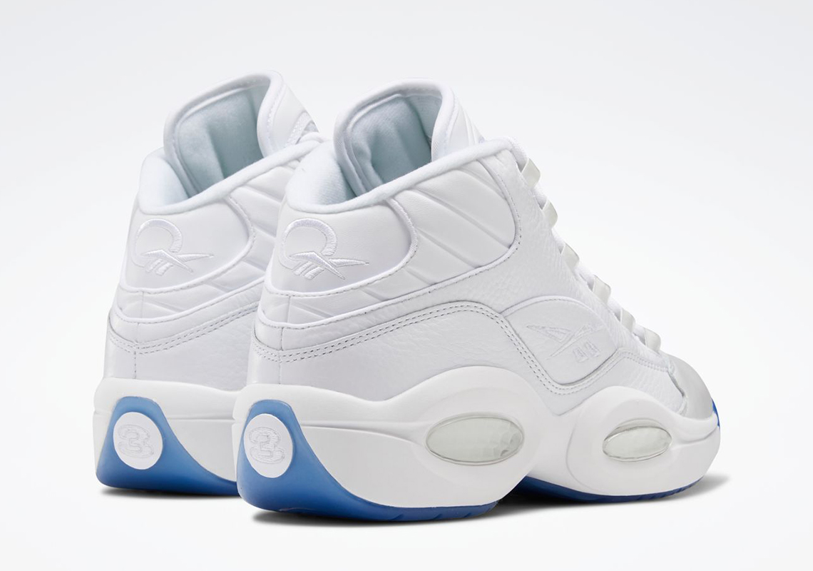 Reebok question mid white hot sale ice