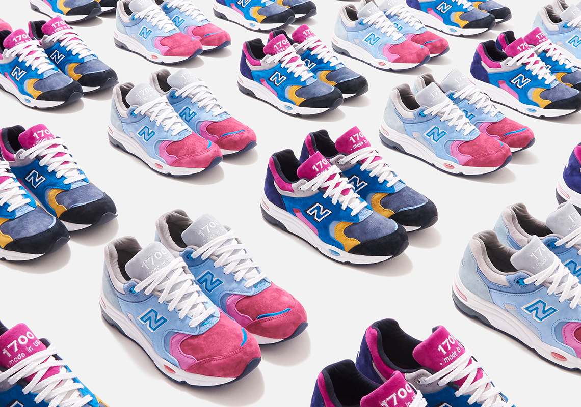 Ronnie Fieg's Colorful New Balance 1700 Collaboration Is Releasing On January 31st
