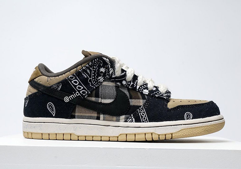 Travis Scott Nike SB Dunk Low Photos + 