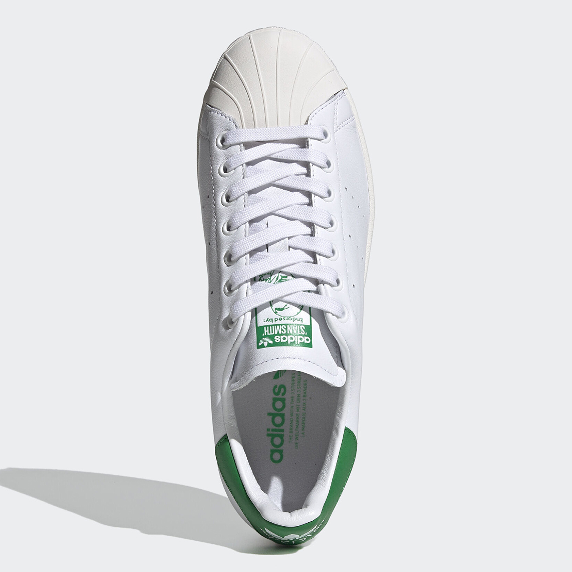 Adidas Superstan White Green Fw9328 2