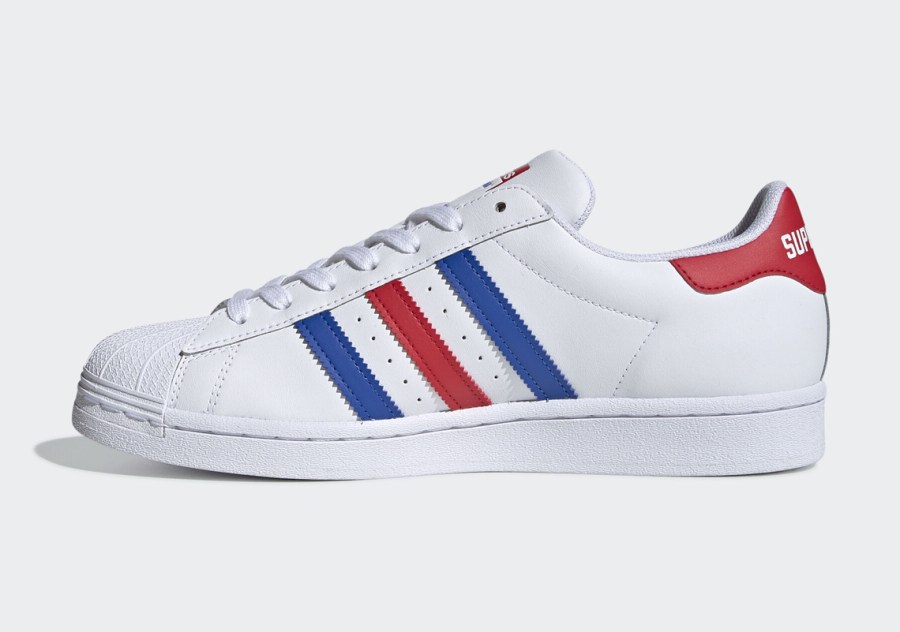 adidas Superstar Americana Red White Blue FV2806 | SneakerNews.com