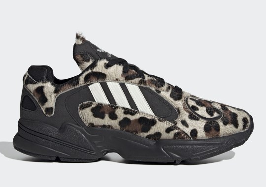 The adidas YUNG-1 Gets Feral With Leopard Print Edition