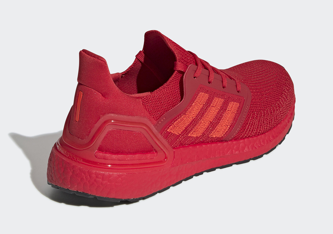 Adidas Ultra Boost 20 Triple Red Eg0700 5
