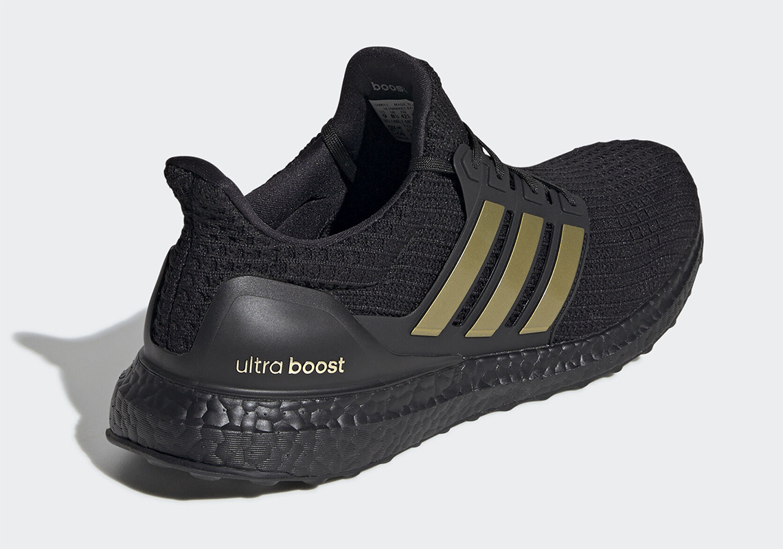 adidas ultraboost black and gold