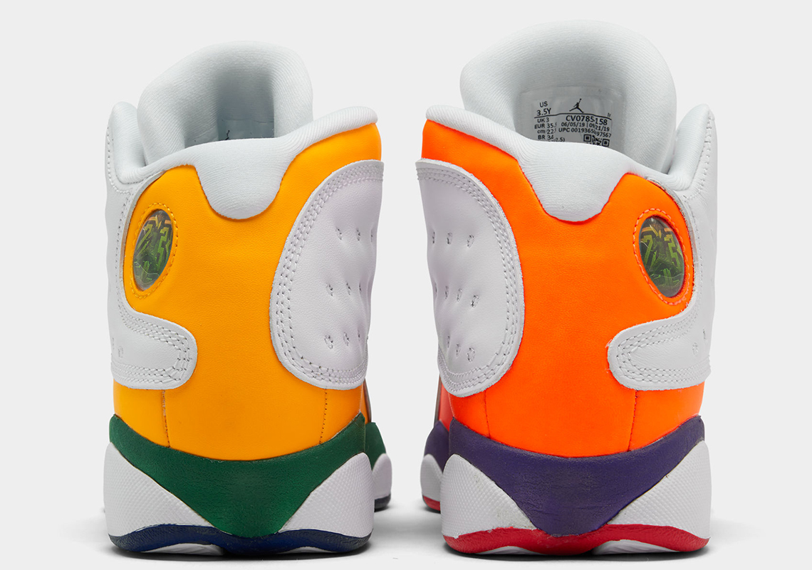Air Jordan 13 Releasing In Colorful &quot;Playground&quot; Design: On-Foot Photos Revealed