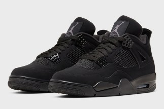 Official Images Of The Air Jordan 4 “Black Cat”