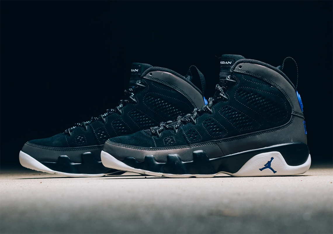 racer blue air jordan 9