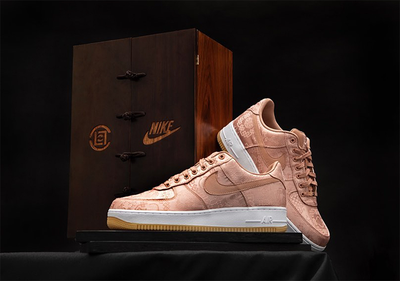 Clot Air Force 1 Rose Gold Giveawy