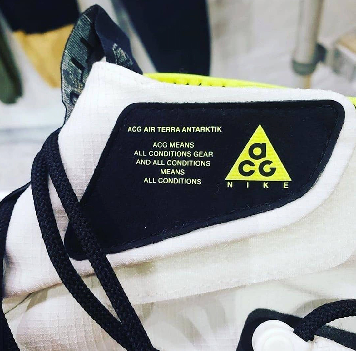 Nike Acg Terra Antarktik White Yellow 1