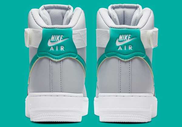 Nike Air Force 1 High Grey Green 334031-015 | SneakerNews.com