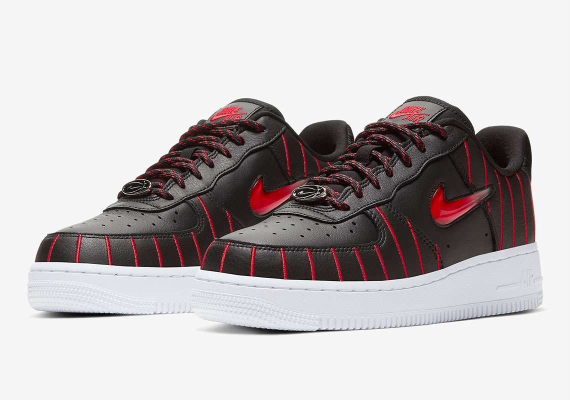 Bulls-Inspired Pinstripe Nike Air Force 1 Low Revealed: Official Photos