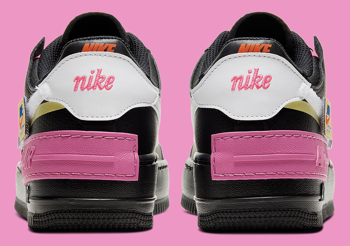 Nike Air Force 1 Shadow Black Pink CU4743-001 |SneakerNews.com